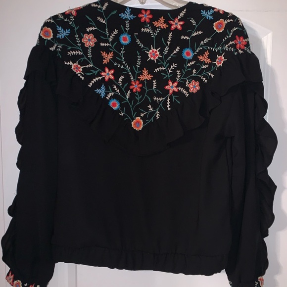 Zara embroidered jacket - Picture 3 of 3